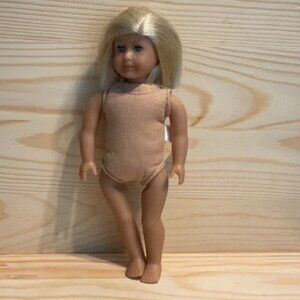 American Girl 6" Mini Doll Blonde Hair Blue Eyes
